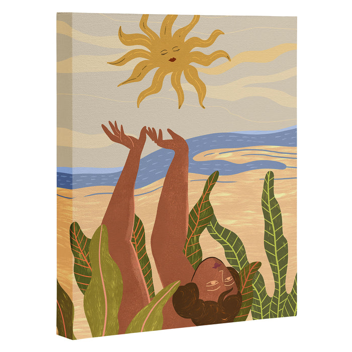 Sun Salutation Canvas Print Gallery Image 1