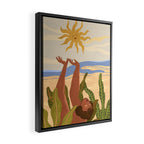 Sun Salutation Framed Canvas Print Gallery Image 2