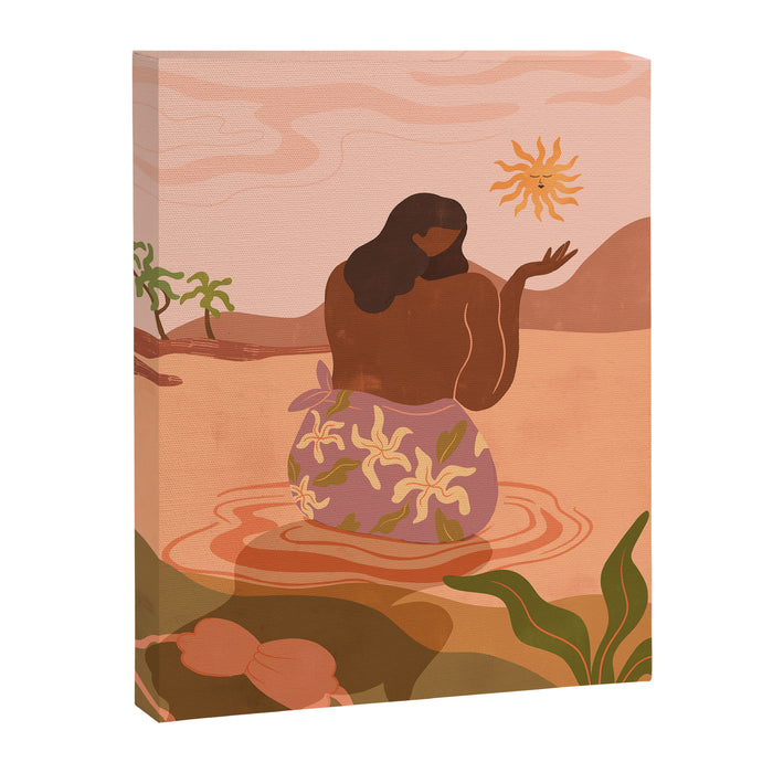 Sunset  Canvas Print Gallery Image 1