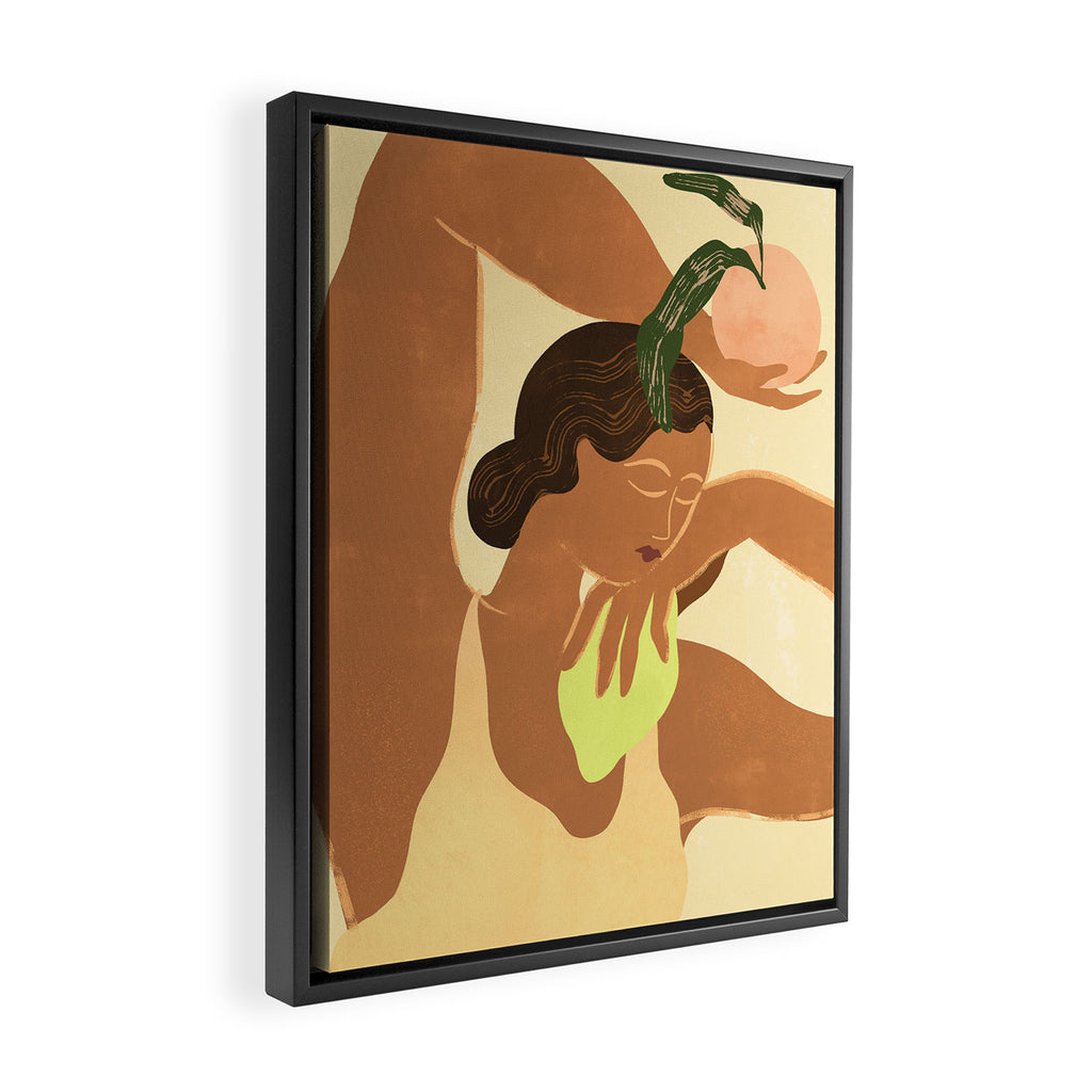 Sweet Apples Or Lemons Framed Canvas Print Gallery Image 2
