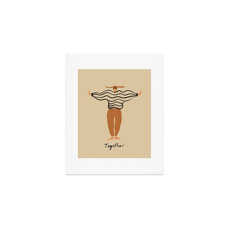 T for Together Art Print Gallery Image 1
