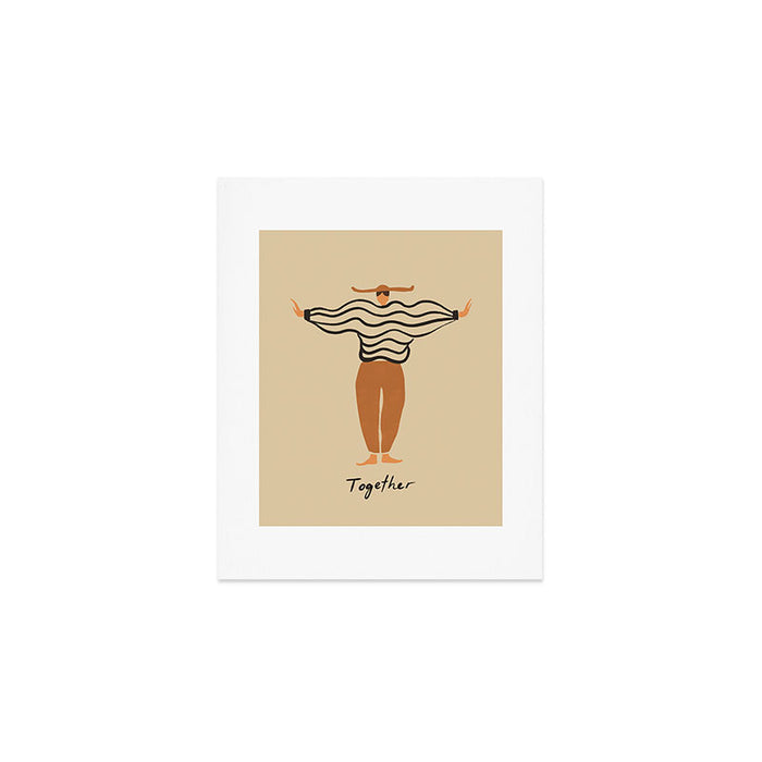 T for Together Art Print Gallery Image 1