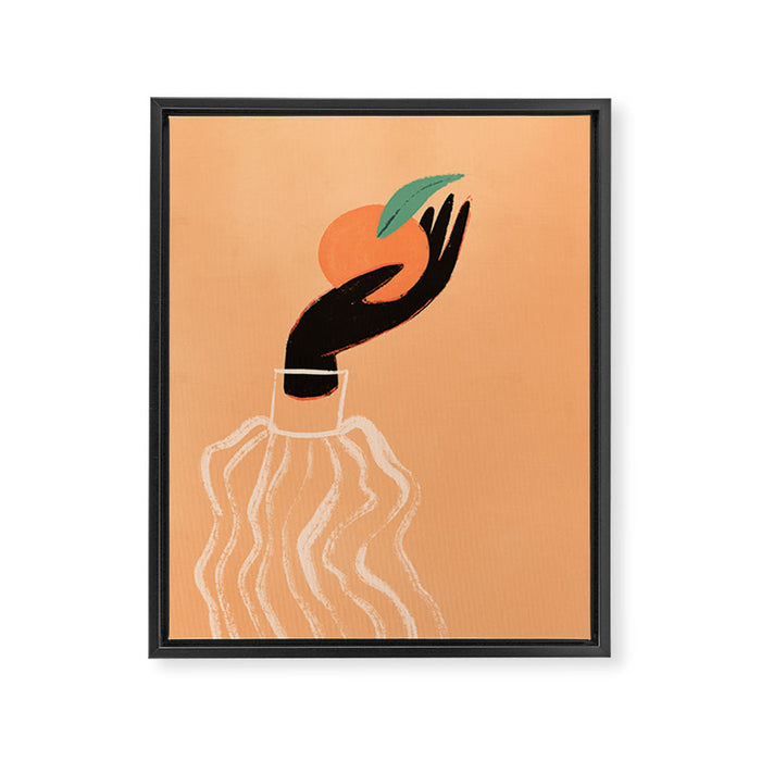 Take Your Vitamin C Framed Canvas Print Gallery Image 1