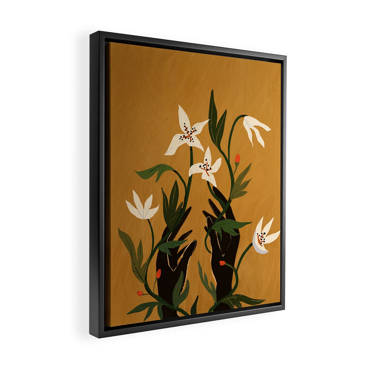 Tangled 1 Framed Canvas Print Gallery Image 2