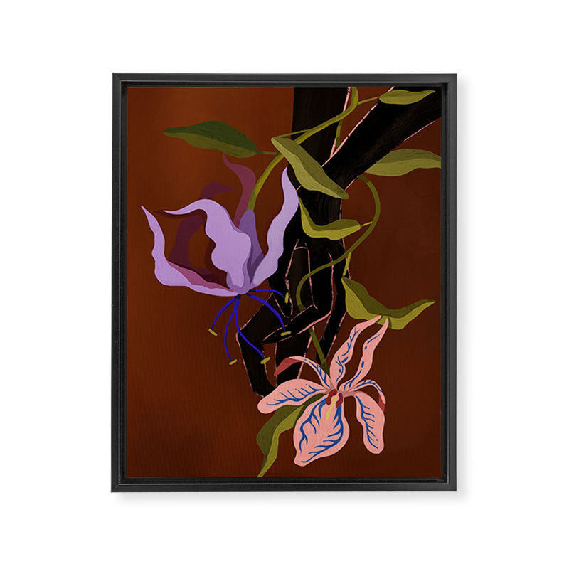 Tangled 3 Framed Canvas Print Gallery Image 6
