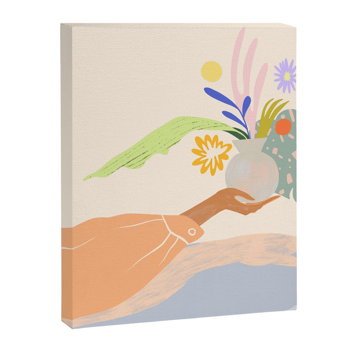The Act of Giving Canvas Print Gallery Image 1