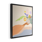 The Act of Giving Framed Canvas Print Gallery Image 2