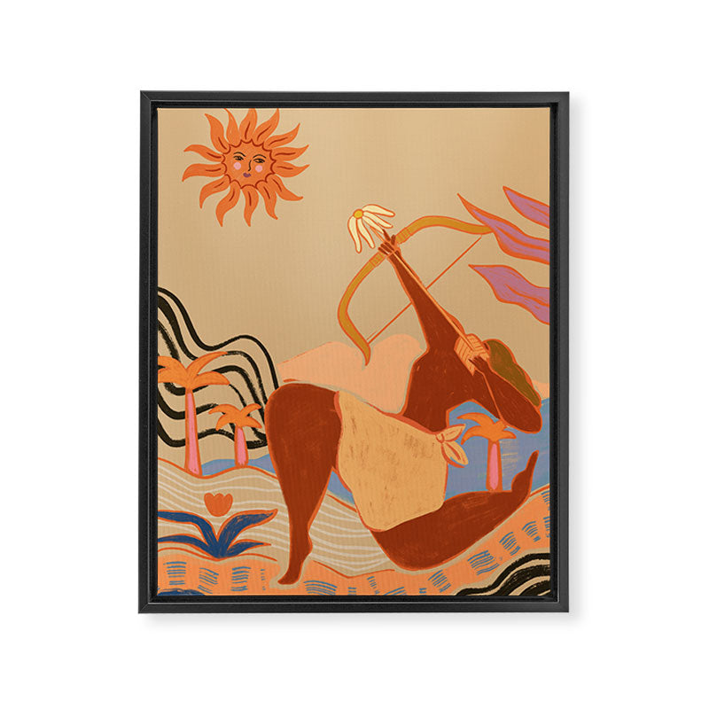 The Bow And Arrow Framed Canvas Print Gallery Image 6