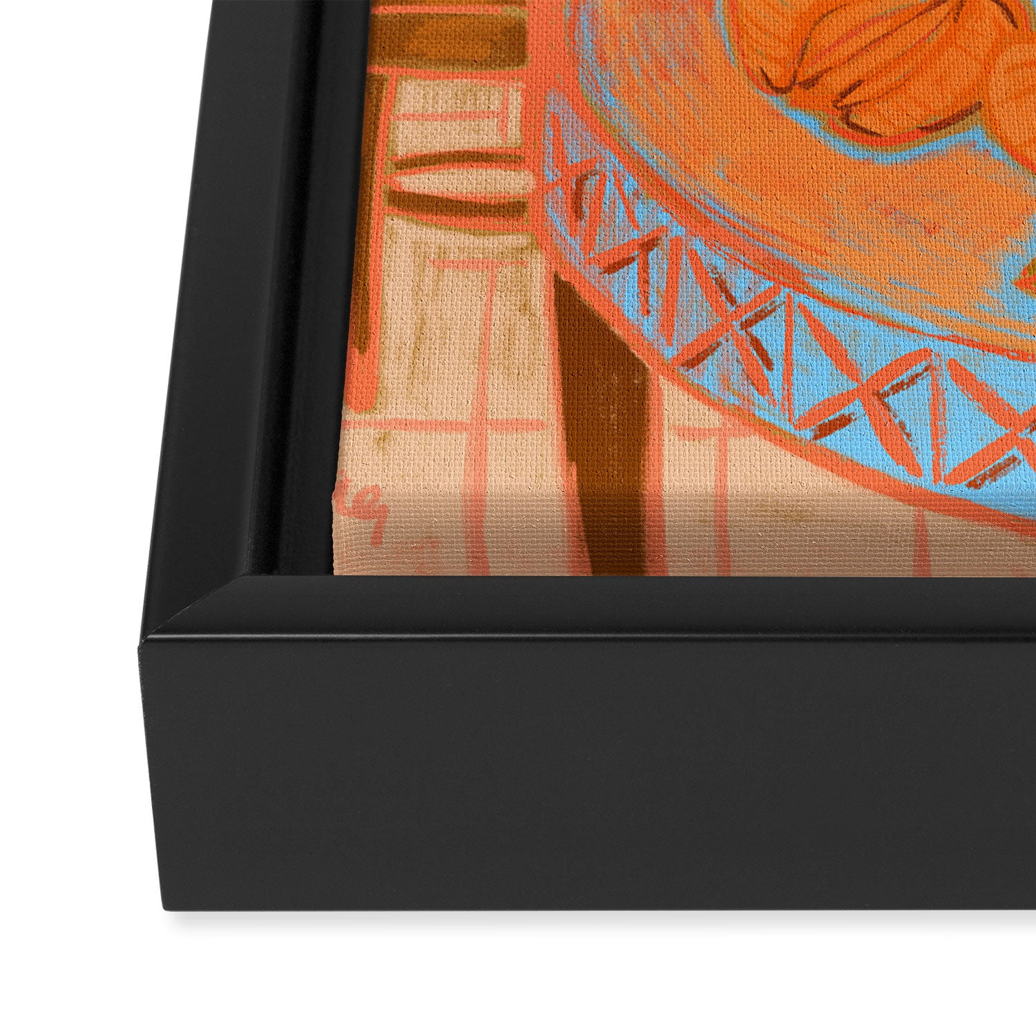 The Mandarin Framed Canvas Print Gallery Image 3