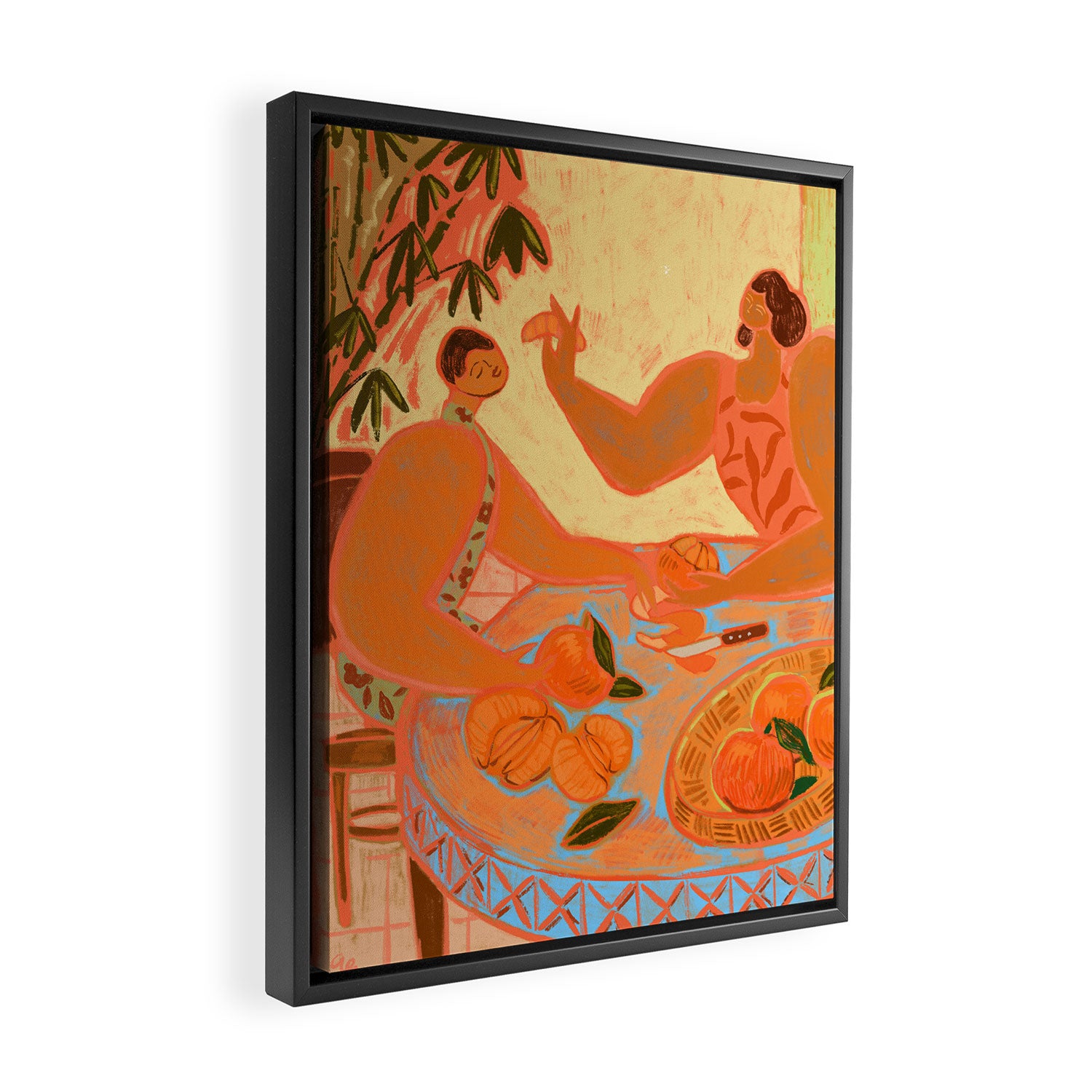 The Mandarin Framed Canvas Print Gallery Image 2