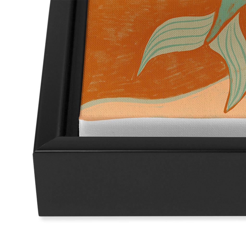The Mermaid Framed Canvas Print Gallery Image 3