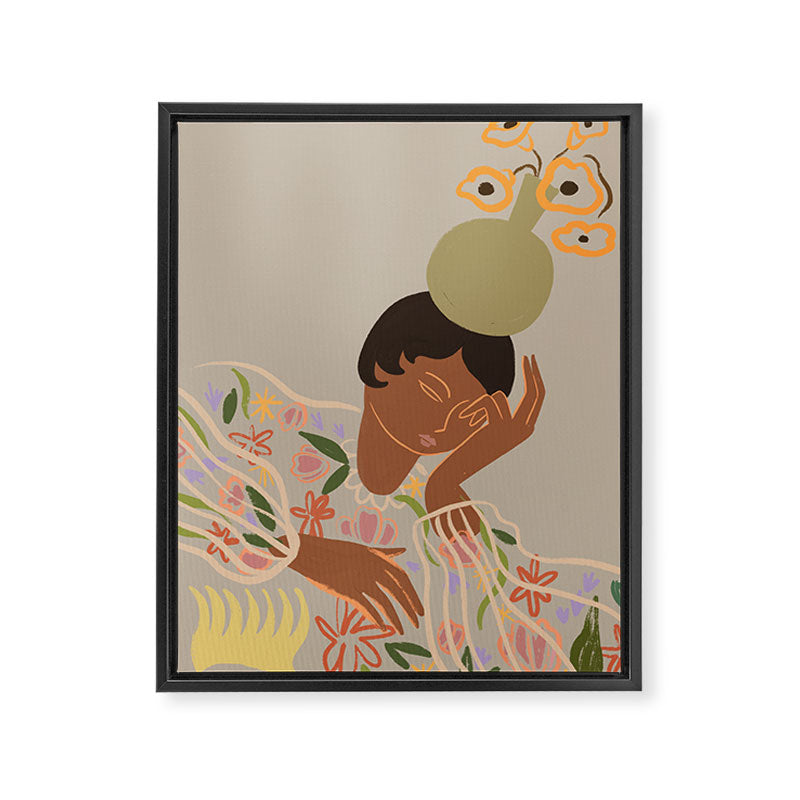 The OverThinker Framed Canvas Print Gallery Image 6