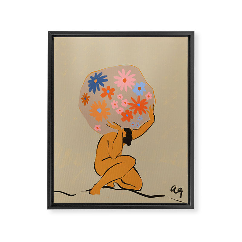 The World Framed Canvas Print Gallery Image 6
