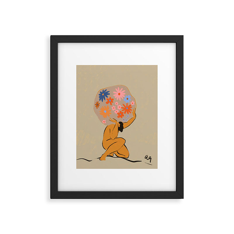 The World Framed Art Print Gallery Image 5