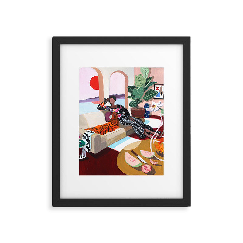 Tiger Queen Framed Art Print Gallery Image 6
