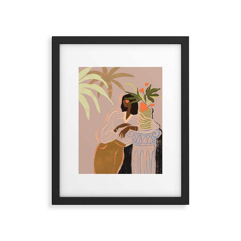 Waiting Framed Art Print Gallery Image 5
