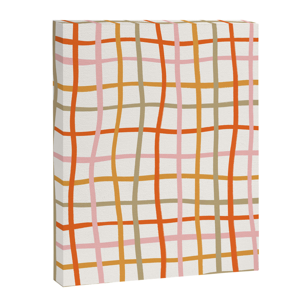 Weave Pattern Canvas Print Gallery Image 6