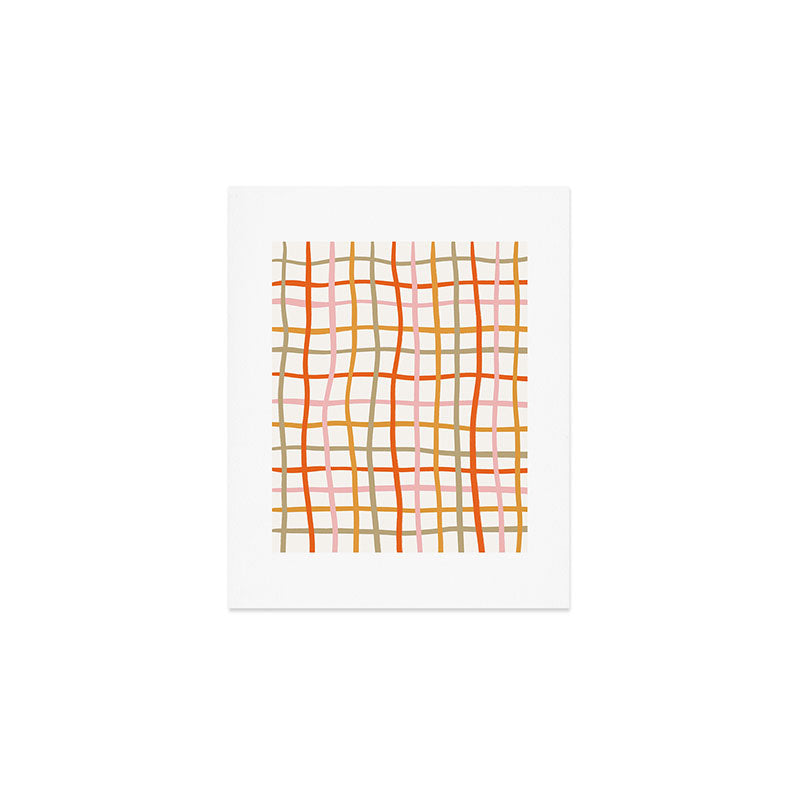 Weave Pattern Art Print Gallery Image 1