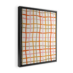 Weave Pattern Framed Canvas Print Gallery Image 2