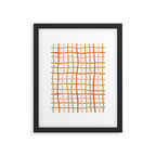 Weave Pattern Framed Art Print Gallery Image 5