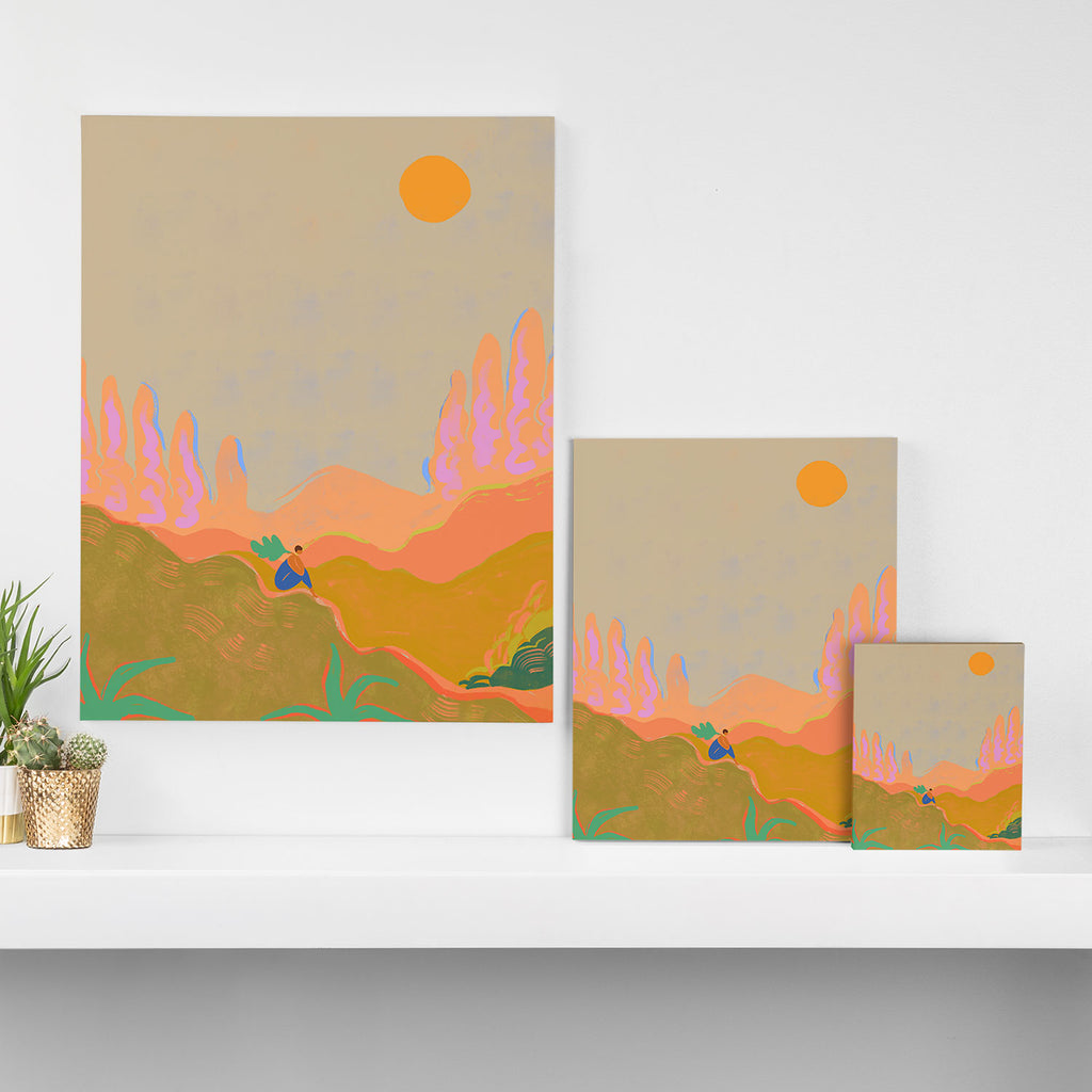 Wide Open Spaces Canvas Print Gallery Image 3