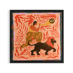 Woman with Vision Framed Canvas Print Gallery Image 3