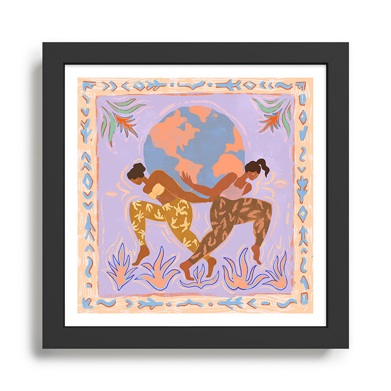 Women Rule the World Framed Art Print Gallery Image 1