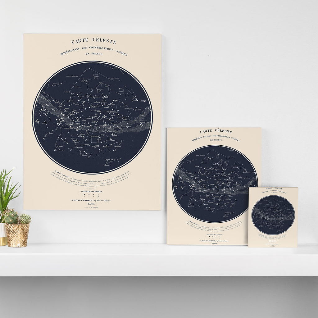 Carte Celeste Canvas Print Gallery Image 3