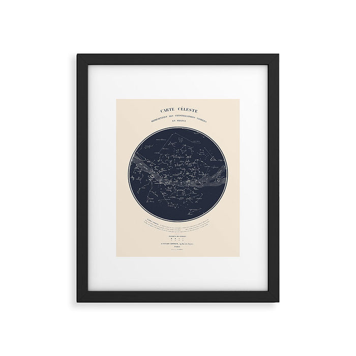 Carte Celeste Framed Art Print Gallery Image 1