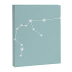 Aquarius Zodiac Star Constellation Line Art Pastel Teal Canvas Print Gallery Image 8