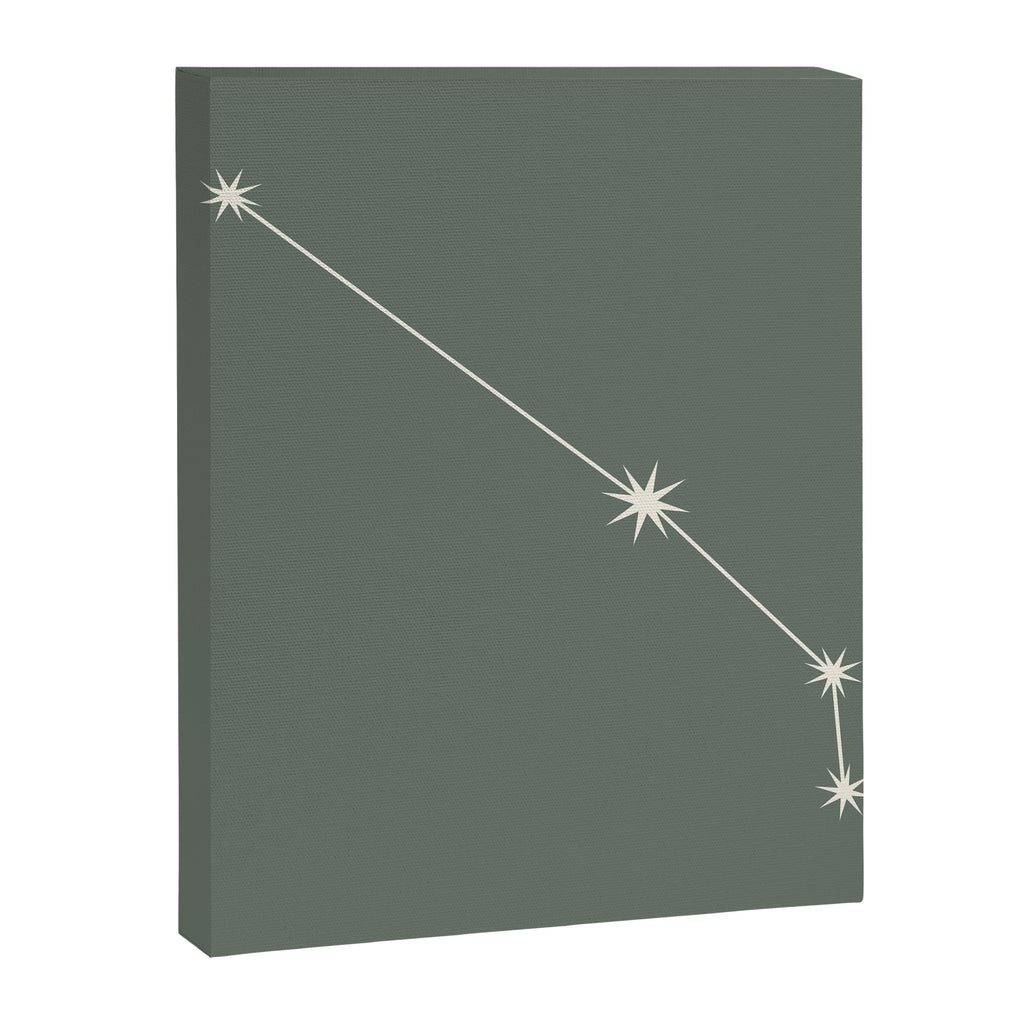 Aries Zodiac Star Constellation Line Art Sage Canvas Print Gallery Image 8