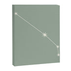 Aries Zodiac Star Constellation Line Art Soft Sage Canvas Print Gallery Image 8