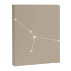 Cancer Zodiac Star Constellation Line Art Beige Canvas Print Gallery Image 8