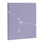 Cancer Zodiac Star Constellation Line Art Pastel Lavender Canvas Print Gallery Image 8
