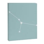 Cancer Zodiac Star Constellation Line Art Pastel Teal Canvas Print Gallery Image 8