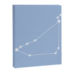 Capricorn Zodiac Star Constellation Line Art Sky Blue Canvas Print Gallery Image 8