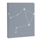 Libra Zodiac Star Constellation Line Art Blue Grey Canvas Print Gallery Image 8