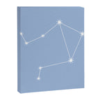 Libra Zodiac Star Constellation Line Art Sky Blue Canvas Print Gallery Image 8