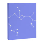 Sagittarius Zodiac Star Constellation Line Art Pastel Purple Canvas Print Gallery Image 8