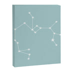 Sagittarius Zodiac Star Constellation Line Art Pastel Teal Canvas Print Gallery Image 8