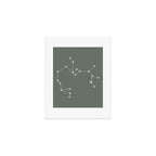 Sagittarius Zodiac Star Constellation Line Art Sage Art Print Gallery Image 1