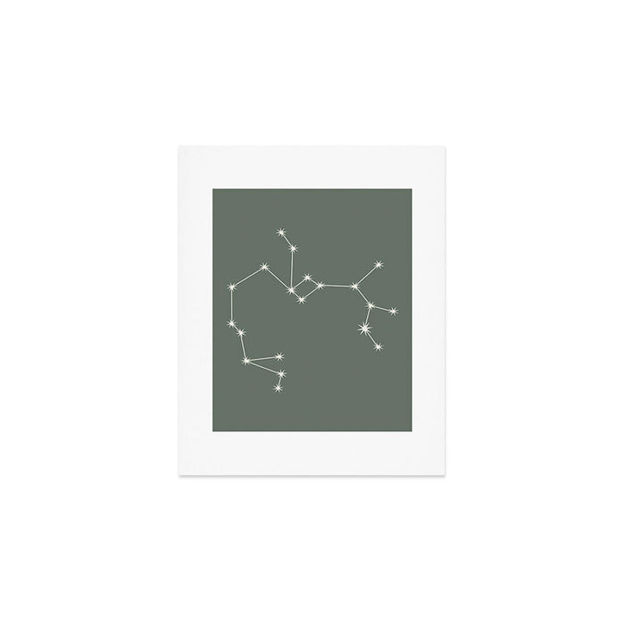 Sagittarius Zodiac Star Constellation Line Art Sage Art Print Gallery Image 1