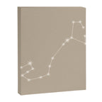Scorpio Zodiac Star Constellation Line Art Beige Canvas Print Gallery Image 8