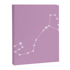 Scorpio Zodiac Star Constellation Line Art Pastel Lilac Canvas Print Gallery Image 8