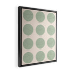 Zodiac Constellations - Sage Green Framed Canvas Print Gallery Image 2