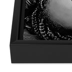 African American Women in black and white Framed Canvas Print Gallery Image 3