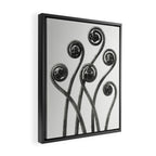 American Maiden-hair Fern fronds wonders of nature black and white photograph by Karl Blossfeldt Framed Canvas Print Gallery Image 2