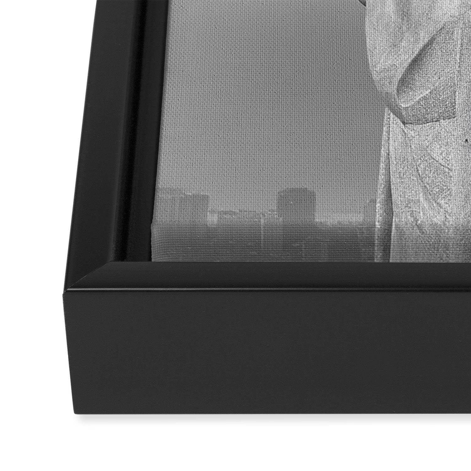 Christ the Redeemer, Rio de Janeiro, Brazil death defying dare devil black and white photography Framed Canvas Print Gallery Image 3