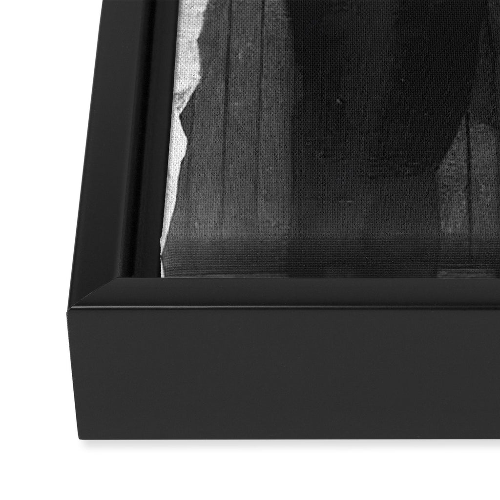 La cosa nostra arrest mug shot Sugar House Gang criminal mob bootleggers hiding faces behind hats black and white photgraph - photgraphy - photographs Framed Canvas Print Gallery Image 3