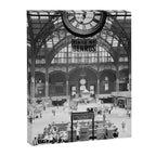 Penn Station 370 Seventh Avenue Train Station Concourse New York black and white photography - photo Canvas Print Gallery Image 8